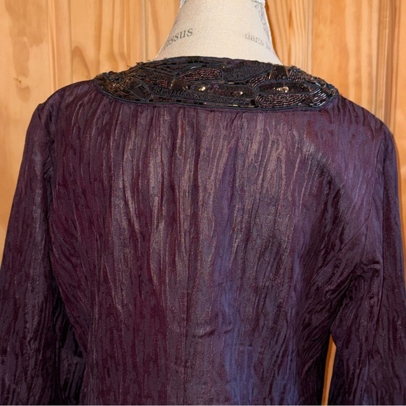 New with Tag Chico’s Luminous Lustre Lareana Three Quarter Sleeve Jacket - Picture 10 of 15